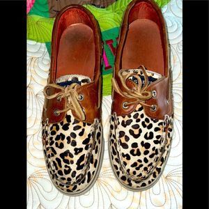 Sperry Authentic Leopard